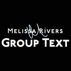 Melissa Rivers' Group Text Podcast | Unisex V-Neck T-Shirt Design