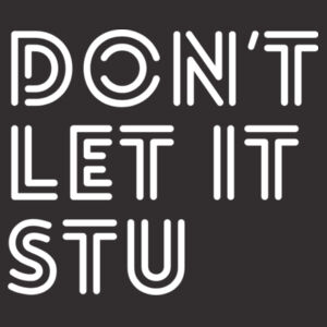 Don't Let It Stu | Two-Pocket Butcher Apron with Logo Design