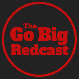 Go Big Redcast | Unisex Midweight Hooded Sweatshirt Design