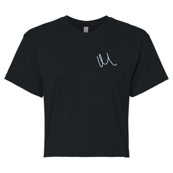 Melissa Rivers' Group Text Podcast | Women's Crop Top Thumbnail