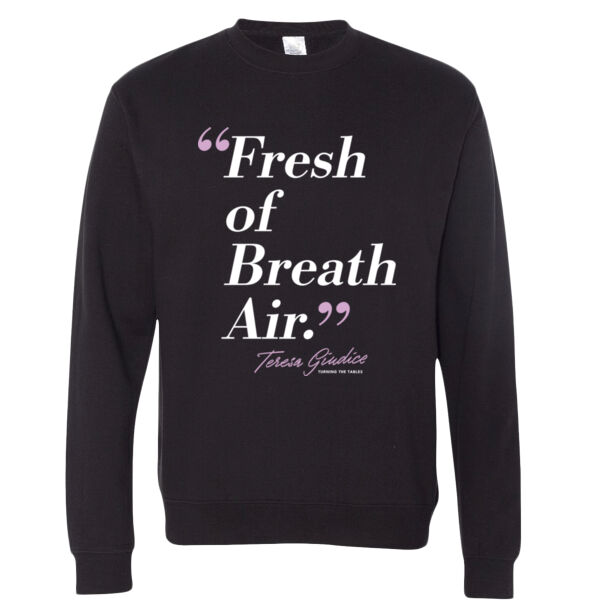 Turning The Tables | Fresh Air | Unisex Midweight Crewneck Sweatshirt Thumbnail