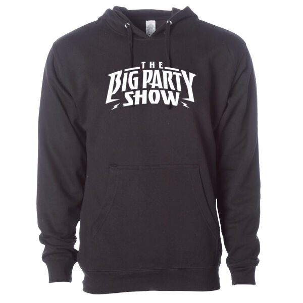 The Big Party Show | Unisex Midweight Hooded Sweatshirt Thumbnail