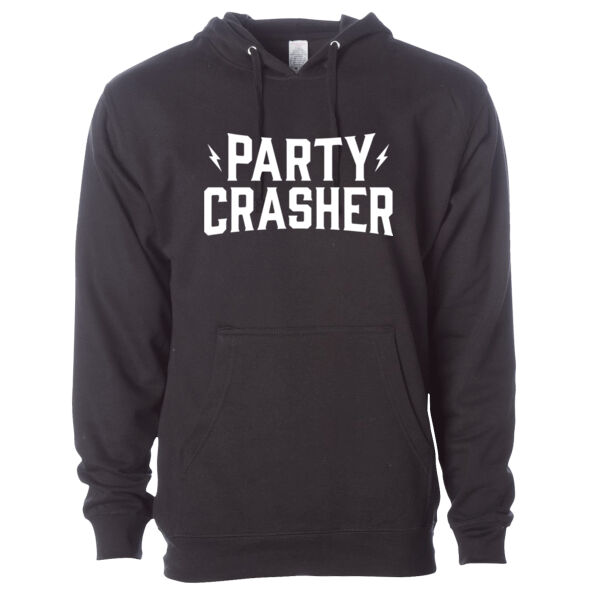 The Big Party Show | Party Crasher | Unisex Midweight Hooded Sweatshirt Thumbnail