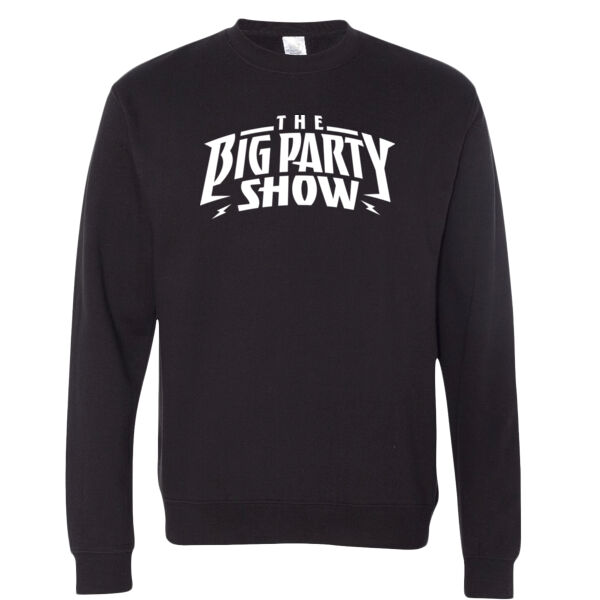 The Big Party Show | Unisex Midweight Crewneck Sweatshirt Thumbnail
