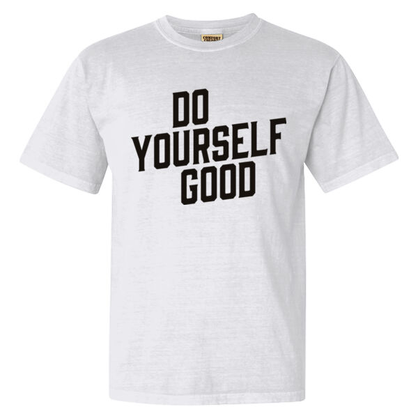 The Big Party Show | Do Yourself Good | Unisex Heavyweight White Tee Thumbnail