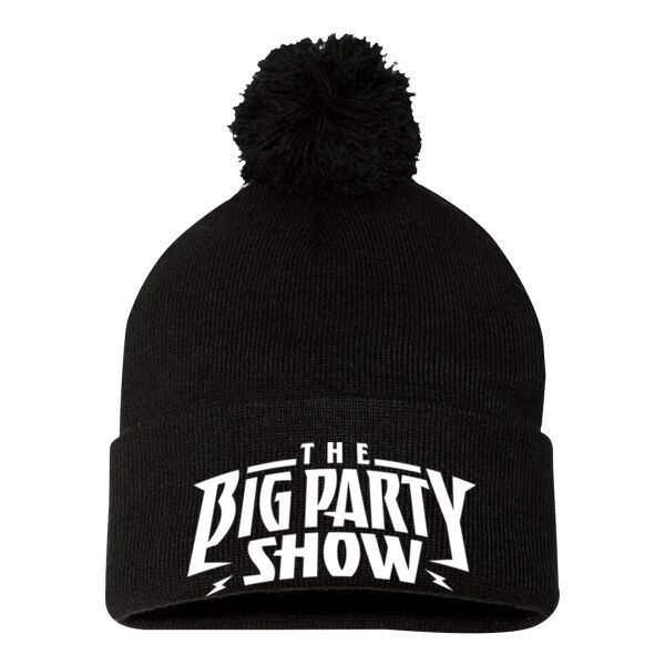 The Big Party Show | Cuffed Pom-Pom Beanie Thumbnail