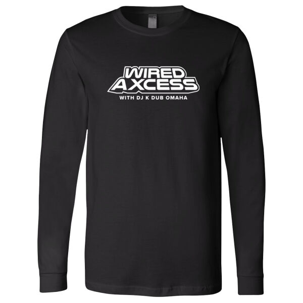 Wired Axcess | Unisex Jersey Long Sleeve Tee Thumbnail