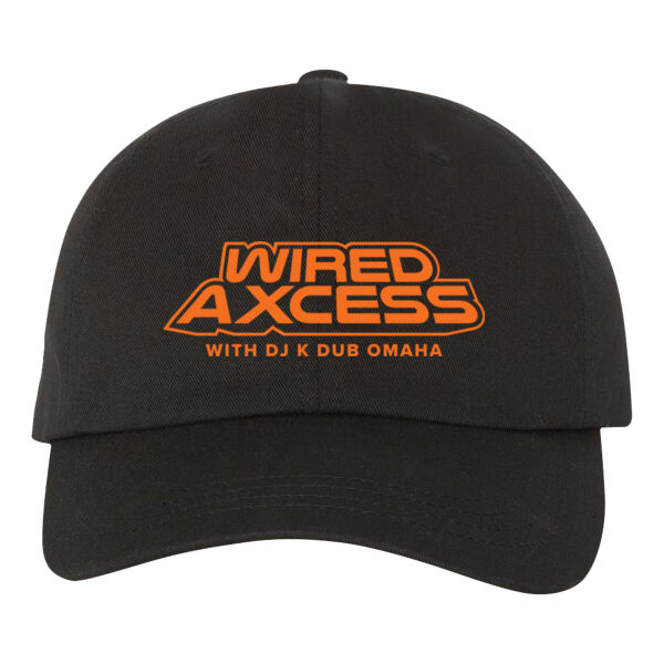 Wired Axcess | Orange | Classic Dad Hat Thumbnail